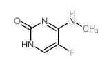 2(1H)-Pyrimidinone,5-fluoro-6-(methylamino)-结构式