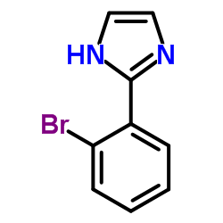 2-(2-溴苯基)咪唑结构式