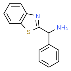 1,3-Benzothiazol-2-yl(phenyl)methanamine Structure