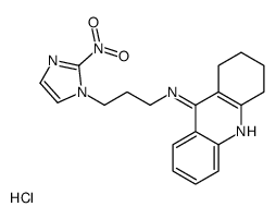 9-(3-(2-nitro-1-imidazolyl)propylamino)-1,2,3,4-tetrahydroacridine picture