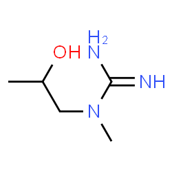 Guanidine, N-(2-hydroxypropyl)-N-methyl- (9CI) structure