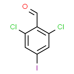 2,6-Dichloro-4-iodobenzaldehyde structure