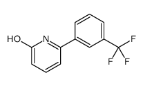 6-[3-(trifluoromethyl)phenyl]-1H-pyridin-2-one结构式