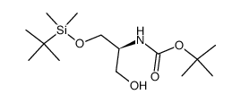 [(1S)-2-[[(tert-Butyl)dimethylsilyl]oxy]-1-(hydroxyMethyl)ethyl]-carbamic Acid tert-Butyl Ester picture