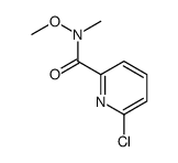 6-CHLORO-N-METHOXY-N-METHYLPICOLINAMIDE picture