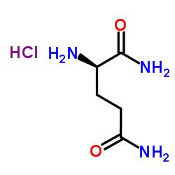 D-Glutamamide hydrochloride (1:1) Structure