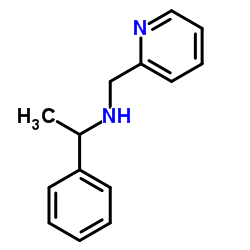 (1-PHENYLETHYL)PYRIDIN-2-YLMETHYL-AMINE structure