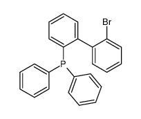 2-bromo-2'-(diphenylphosphanyl)-1,1'-biphenyl Structure