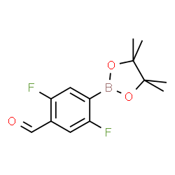 2,5-Difluoro-4-formylphenylphenylboronic acid pinacol ester picture