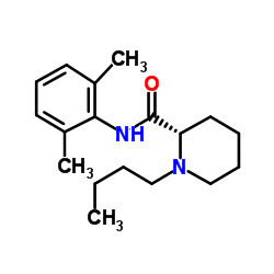 Bupivacaine Structure