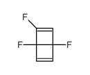 1,3,4-trifluorobicyclo[2.2.0]hexa-2,5-diene结构式