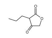 3-Propyl-2,4(3H,5H)-furandione Structure