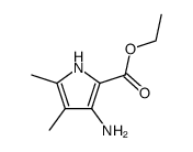1H-Pyrrole-2-carboxylicacid,3-amino-4,5-dimethyl-,ethylester(9CI) Structure