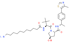 (S,R,S)-AHPC-Me-C6-NH2结构式