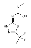 1-methyl-3-[5-(trifluoromethyl)-1,3,4-thiadiazol-2-yl]urea结构式