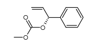 (R)-(+)-1-phenyl-prop-2-enyl methyl carbonate结构式