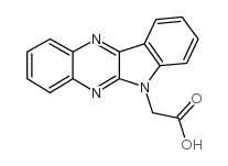 吲哚并[2,3-b]喹噁啉-6-乙酸图片