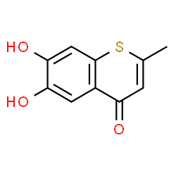 1-Thiochromone,6,7-dihydroxy-2-methyl-(8CI)结构式