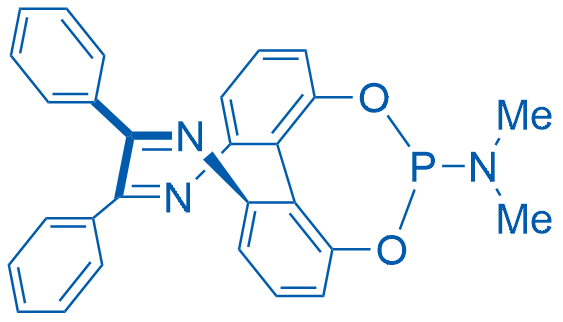 (R)-N,N-Dimethyl-6,7-diphenyl-1,12-(epoxyphosphanooxy)dibenzo[e,g][1,4]diazocin-14-amine picture