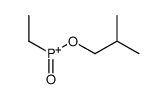 ethyl-(2-methylpropoxy)-oxophosphanium结构式