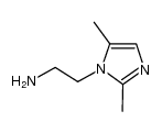 [2-(2,5-dimethylimidazol-1-yl)ethyl]amine结构式