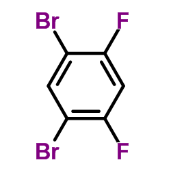 1,5-Dibromo-2,4-difluorobenzene structure