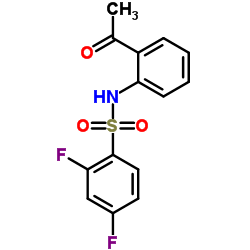 N-(2-Acetylphenyl)-2,4-difluorobenzenesulfonamide picture