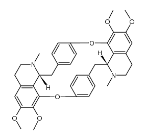 7,11-di-O-methylisochondodendrine结构式