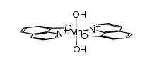 trans-{Mn(ox)2(H2O)2}结构式