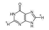 HYPOXANTHINE-[2,8-3H] Structure