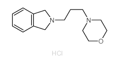2-(3-morpholin-4-ylpropyl)-1,3-dihydroisoindole结构式