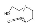 6-(Hydroxymethyl)-1-azabicyclo[2.2.2]octan-3-one结构式