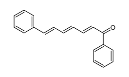 1,7-diphenylhepta-2,4,6-trien-1-one Structure