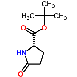(S)-tert-Butyl 5-oxopyrrolidine-2-carboxylate Structure