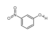 O-deuterio-3-nitro-phenol Structure