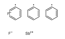 difluoro(triphenyl)-λ5-stibane Structure