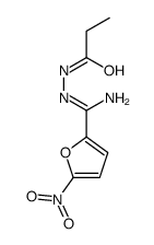 N'-(IMINO(5-NITROFURAN-2-YL)METHYL)PROPIONOHYDRAZIDE结构式
