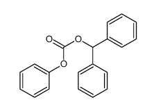 Carbonic acid diphenylmethyl=phenyl ester Structure