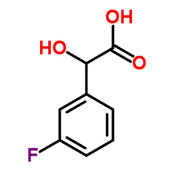 3-Fluoromandelic acid structure