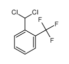 2-(trifluoromethyl)benzal chloride Structure