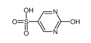 2-hydroxy-5-pyrimidinesulfonic acid Structure