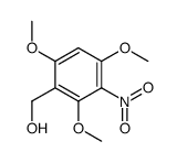 (2,4,6-trimethoxy-3-nitrophenyl)methanol结构式