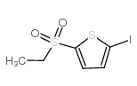 2-ethylsulfonyl-5-iodothiophene structure