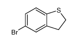 5-bromo-2,3-dihydrobenzo[b]thiophene结构式