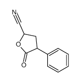5-oxo-4-phenyloxolane-2-carbonitrile结构式