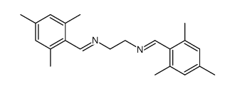 N,N'-bis(2,4,6-trimethylbenzylidene)ethylenediamine Structure