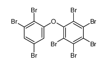 1,2,3,4,5-pentabromo-6-(2,3,5-tribromophenoxy)benzene结构式