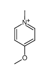 4-methoxy-1-methyl-pyridinium Structure