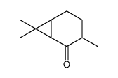 4,7,7-trimethylbicyclo[4.1.0]heptan-5-one Structure