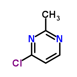 4-氯-2-甲基嘧啶结构式